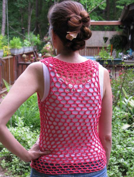 Working Without Patterns – Crochet Tunic Top
